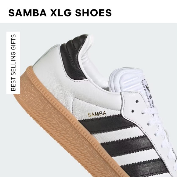 Adidas Samba - white with black stripes - Men’s 11.5 - Picture 9 of 14